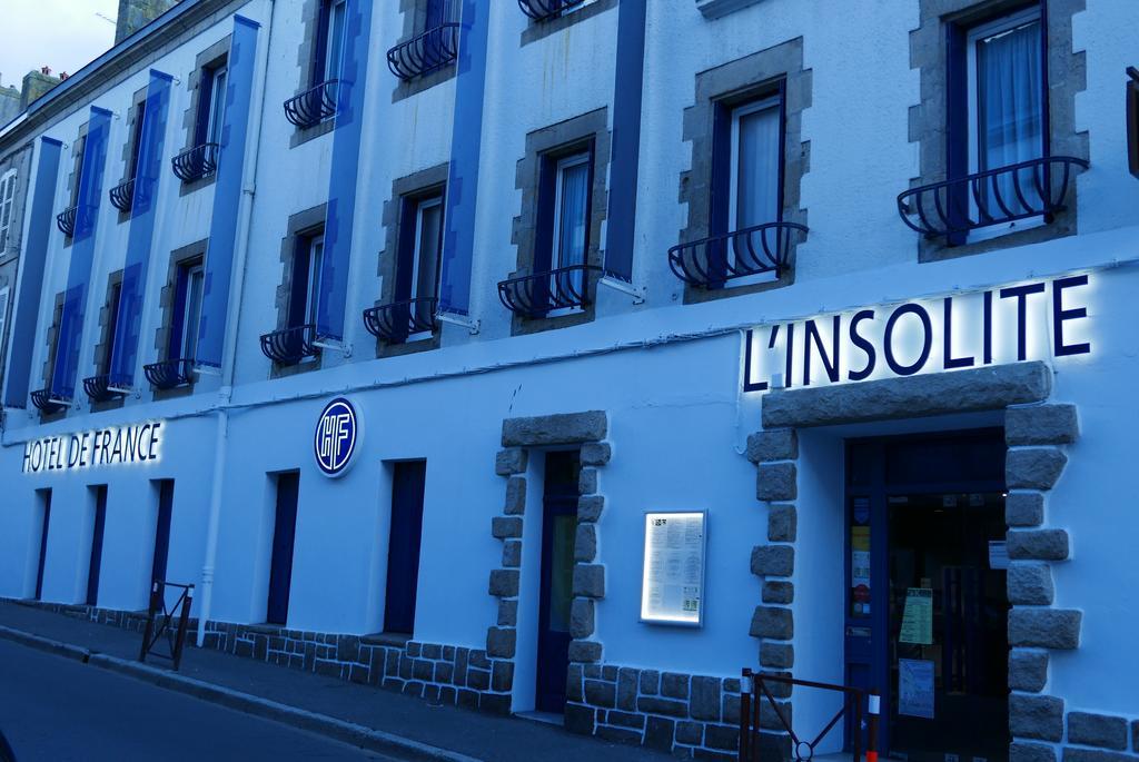 Hôtel De France - Restaurant L'insolite Douarnenez Exterior foto