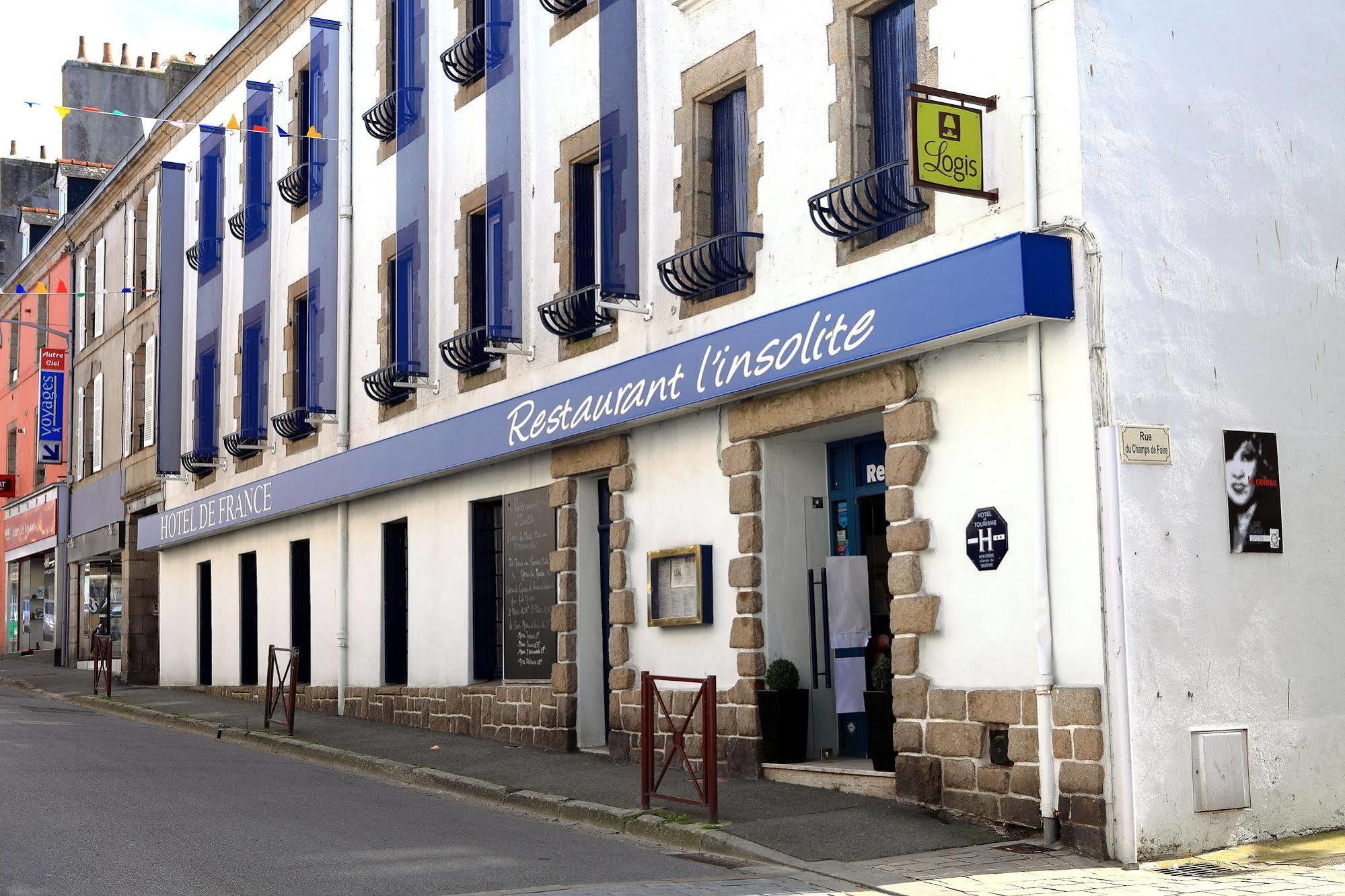Hôtel De France - Restaurant L'insolite Douarnenez Exterior foto