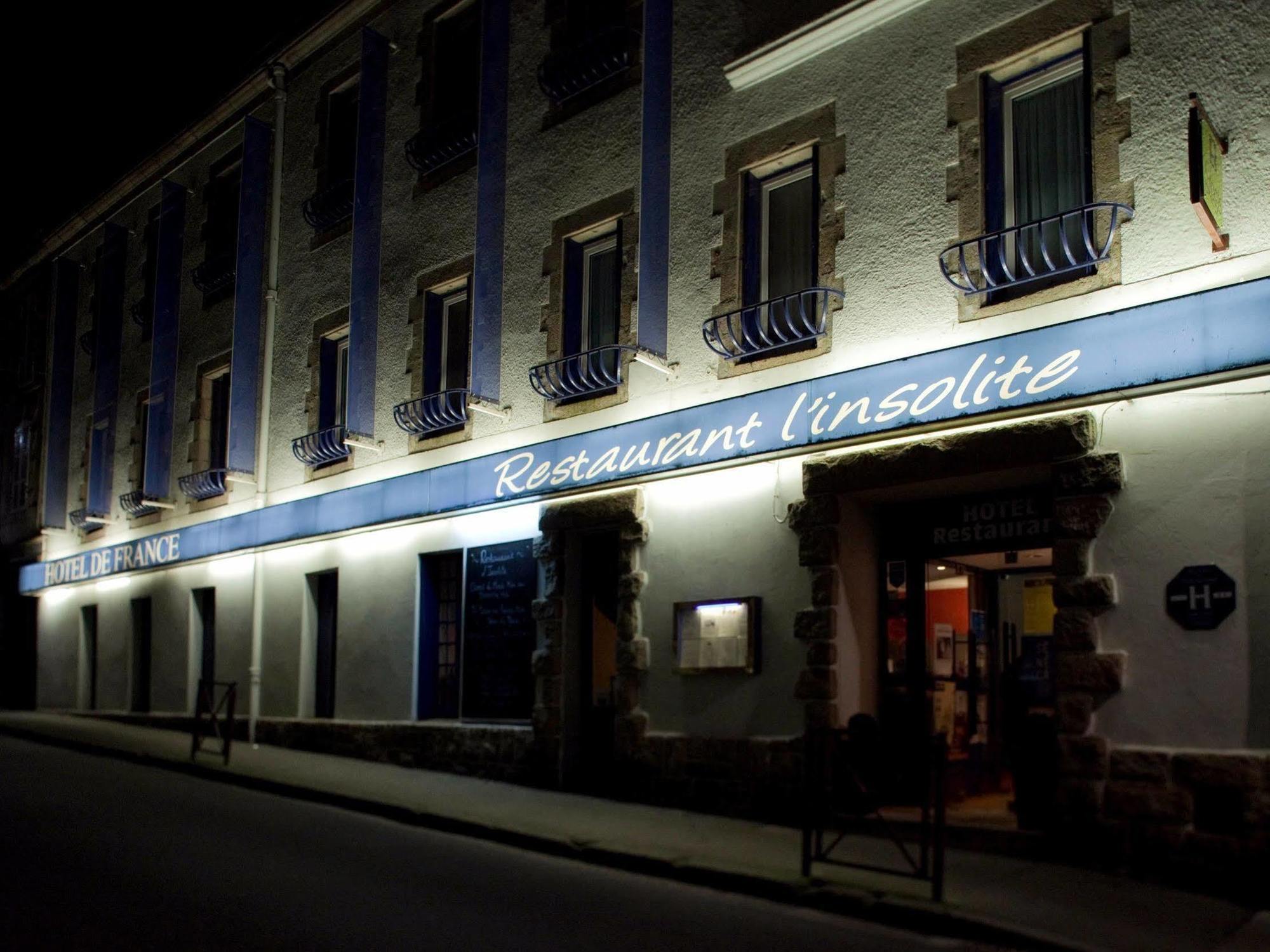 Hôtel De France - Restaurant L'insolite Douarnenez Exterior foto